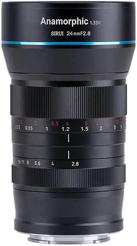 Objectif Sirui 24 mm anamorphique